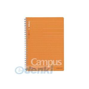 コクヨ KOKUYO ス-T135AT 【5個入】キャンパスツインリングノート（ドット入り罫線）A罫...