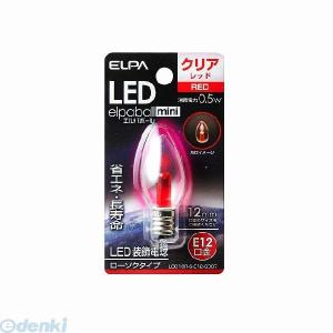 朝日電器 ELPA LDC1CR-G-E12-G307 LED電球 ロウソク E12 LDC1CRGE12G307 LED装飾電球｜edenki