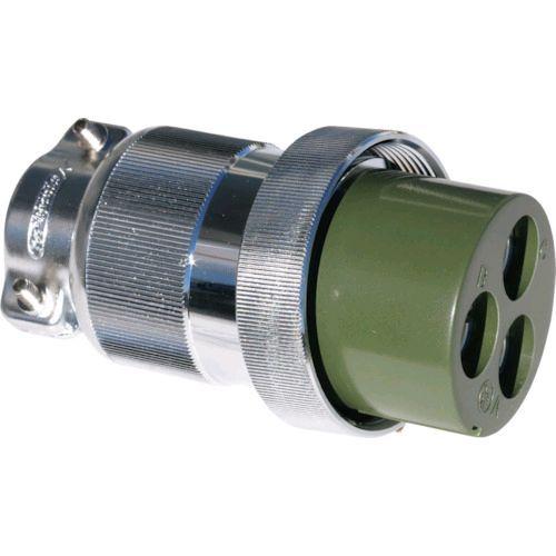 あすつく対応 「直送」 七星科学研究所 NCS504P メタルコネクタ ＮＣＳ−５０シリーズ ４極 ...