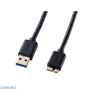 サンワサプライ  KU30-AMC10BK USB3.0マイクロケーブル(A-MicroB)1m K...