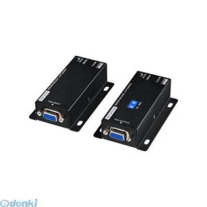 サンワサプライ  VGA-EXSET3 ディスプレイエクステンダー（受信機電源不要・セットモデル） ...