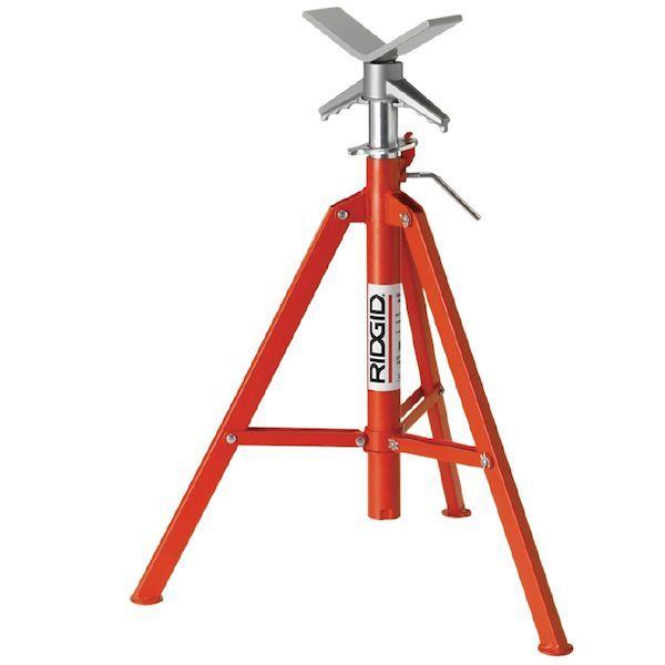 リジッド RIDGID 22168 VF-99 Vヘッド折りたたみパイプスタンド Ridge Too...