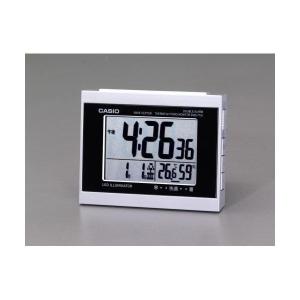 エスコ EA798CA-77A ９１ｘ１１７ｘ　６８ｍｍ　電波置　時　計（デジタル） EA798CA77A【キャンセル不可】