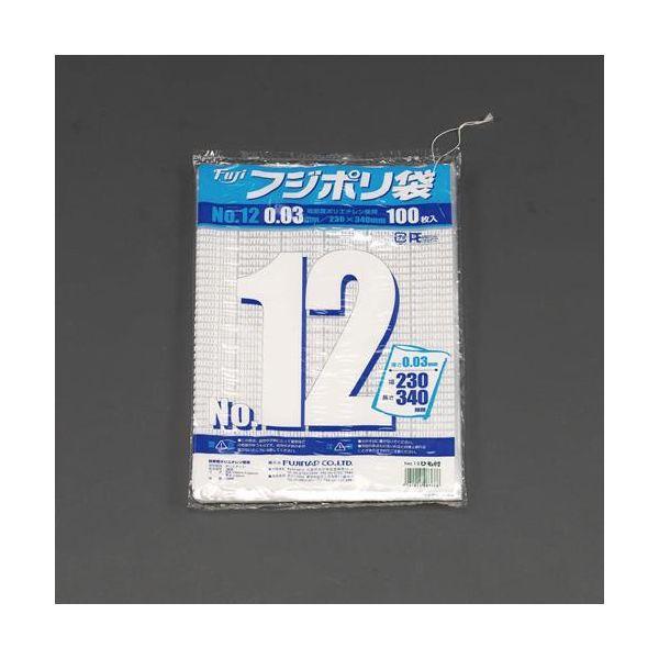 【個人宅配送不可】直送 代引不可 エスコ EA995AD-97  ３００ｘ４５０ｍｍ　ポリ袋（紐付／...