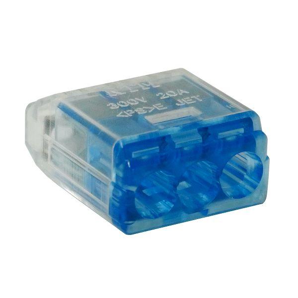 あさってつく対応 JAPPY ジャッピー QLX3-JP-BCL 50個 差込形コネクタ クイックロ...