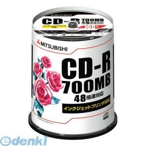 三菱化学メディア  SR80PP100 ＣＤ−Ｒ　ＰＣ／ＤＡＴＡ用【１００枚】