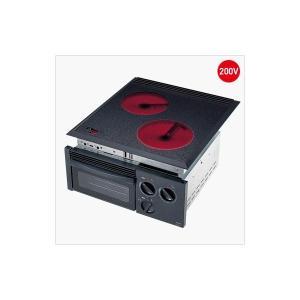 三化工業 SNK SRH-M226AT ハイラジエントヒーター 据置型2口(グリル付