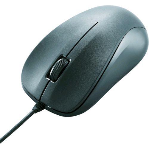 あすつく対応 「直送」 エレコム MK6URBKRS ＵＳＢ光学式マウス Ｍサイズ ブラック