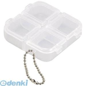 【個人宅配送不可】明邦化学工業  SC4CR直送 代引不可・他メーカー同梱不可 スクエア4コマケース...