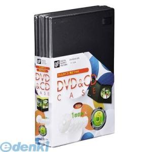 オーム電機  OA-RDVS-5PK DVD＆CDケース（１枚収納×５パック/厚さ７ｍｍ） OARD...