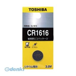 東芝 TOSHIBA CR1616EC リチウムボタン電池【１個】