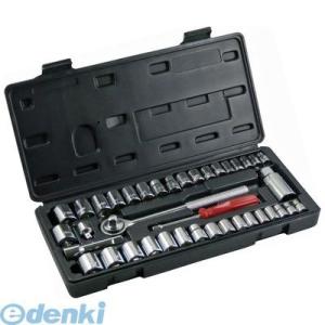 4941901030023 KENOH ソケットレンチセット 40pcs． 差込角9．5mm／6．35mm 24131｜edenki