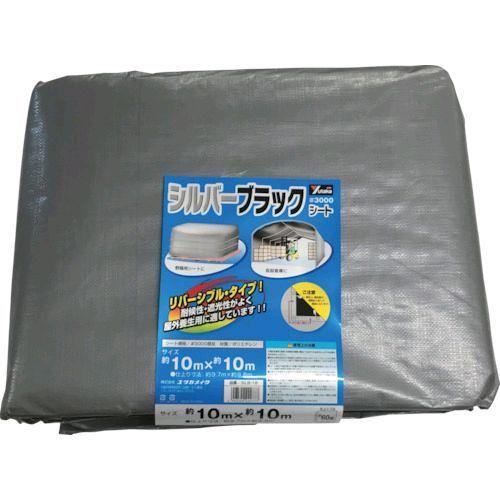 ユタカメイク  SLB-18 シート ＃3000シルバー／ブラックシート 10．0×10．0 SLB...