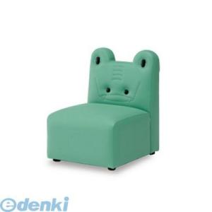 【個数：1個】【個人宅配送不可】オモイオomoioKS-1P-WA 直送 代引不可・他メーカー同梱不可 【子供用ソファ】キッズソファー1P ワニ（旧品番：AS-019）