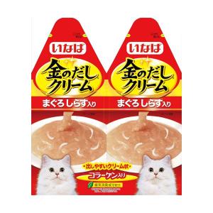 いなばペットフード IC-81 いなば 金のだしクリーム まぐろ しらす入り 60g 30g×2 IC81