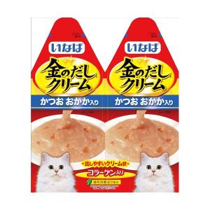 いなばペットフード IC-82 いなば 金のだしクリーム かつお おかか入り 60g 30g×2 IC82