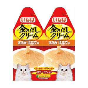 いなばペットフード IC-83 いなば 金のだしクリーム ささみ ほたて味 60g 30g×2 IC83