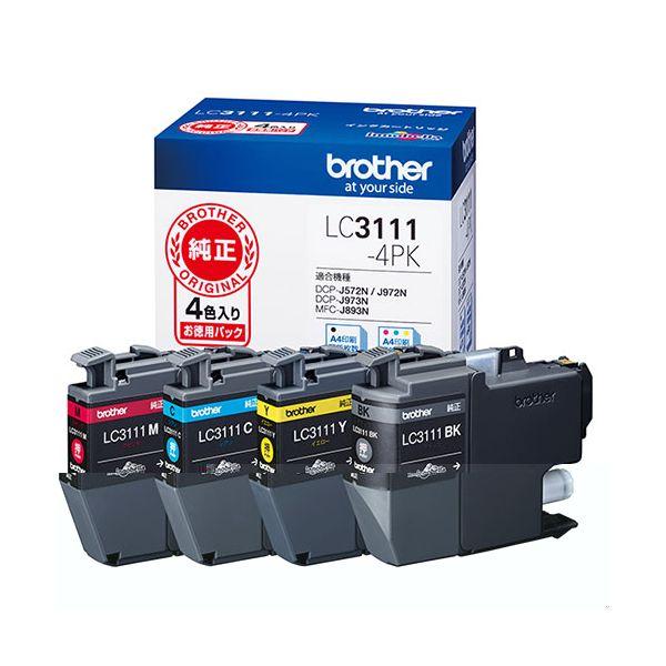 ブラザー 4977766779203 インクカートリッジLC3111−4PK
