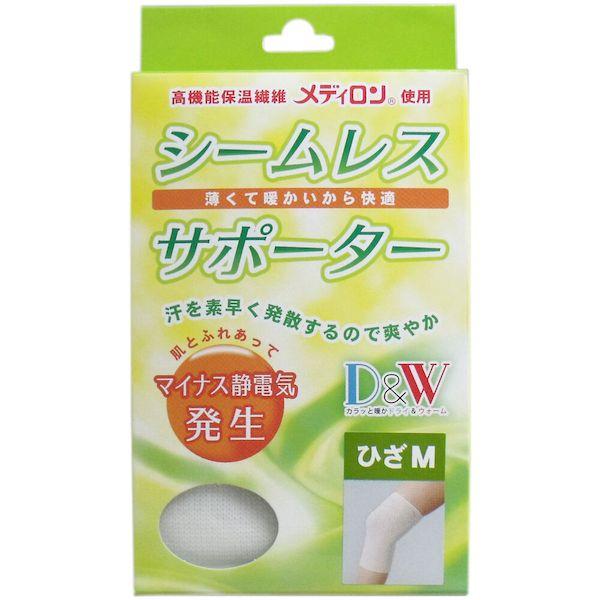 4900723610752 シームレスサポーター ひざ用 Mサイズ 1枚入【キャンセル不可】 1コ入...
