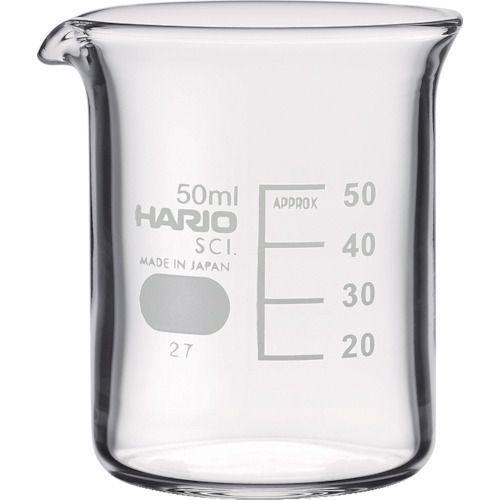 あすつく対応 「直送」 ＨＡＲＩＯ  B-50-SCI  ビーカー　目安目盛付　５０ｍｌ B50SC...