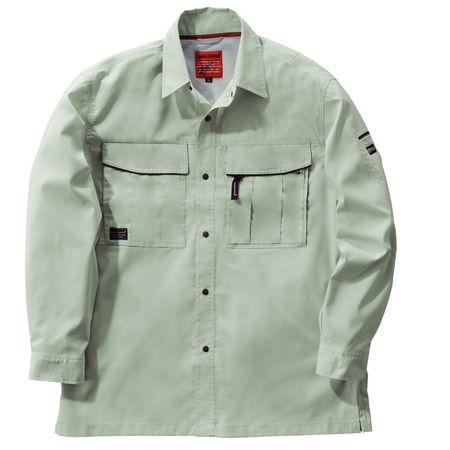 4532484624589 Early Bird 625 ナガソデシヤツ 色：グレー サイズ：5L