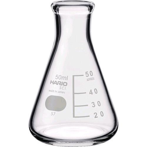 あすつく対応 「直送」 ＨＡＲＩＯ  SF-50-SCI  三角フラスコ　目安目盛付　５０ｍｌ SF...