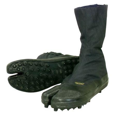 日進ゴム 4932807002276 JSシューズ 8V 大馳8枚スパイク足袋 黒 28．0