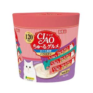 いなばペットフード CIAO(チャオ) ちゅ〜るグルメ かつお海鮮