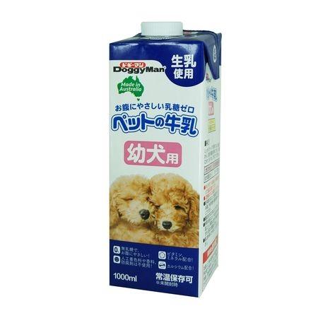 ドギーマン 4974926010381 ペットの牛乳 幼犬用 1000ml ドギーマンハヤシ ミルク...