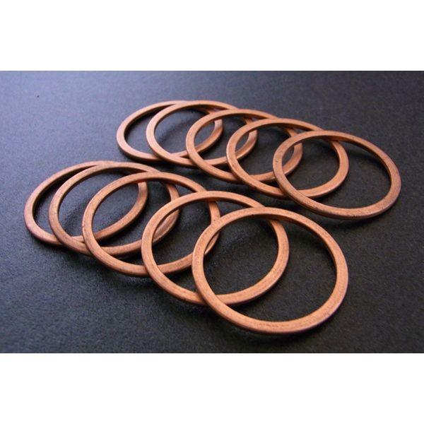 ALBA アルバ  EGM-24 エキゾーストマフラーガスケット【10個入】／ZX−9R／ZX−7R...