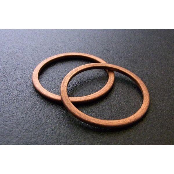 ALBA アルバ  EGM-24-2 エキゾーストマフラーガスケット【2個入】／ZX−9R／ZX−7...