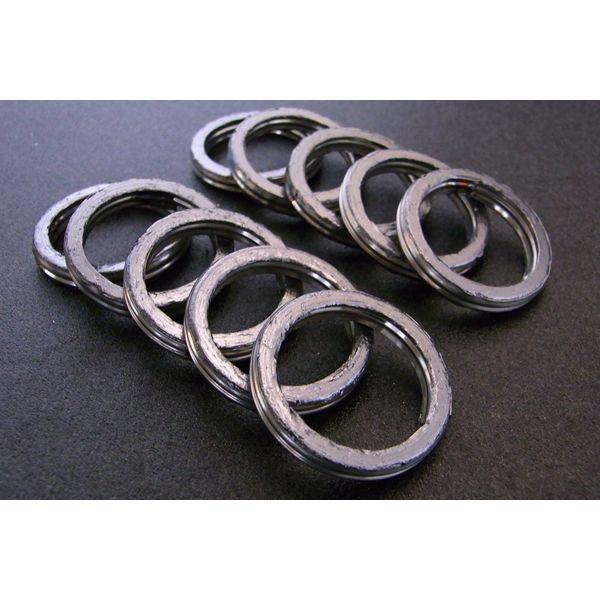 ALBA アルバ  EGM-51 エキゾーストマフラーガスケット【10個入】／レッツ／レッツ2／ZZ...