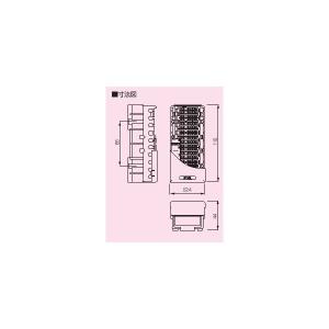 渡辺製作所 N10L 端子板 10回線用の詳細画像1