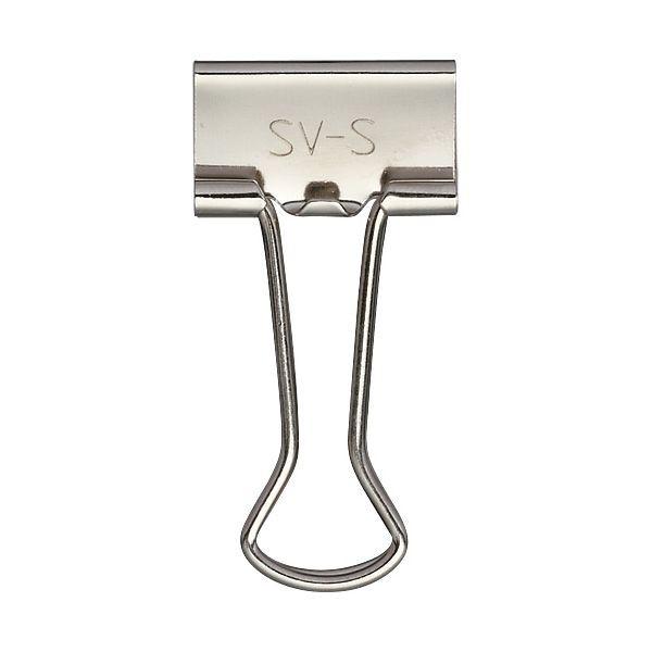 スマートバリュー B552J-S10 ダブルクリップシルバー 小10個 B552JS10 ジョインテ...