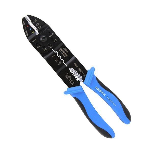 4977292278430 SK11 クリンピングプライヤー DVC−CT707 エラストマー樹脂グ...