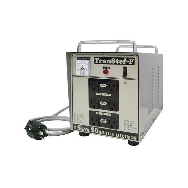 4991945110229 ポータブル変圧器 トランスターＦ 降圧専用 SUZUKID スター電器製...