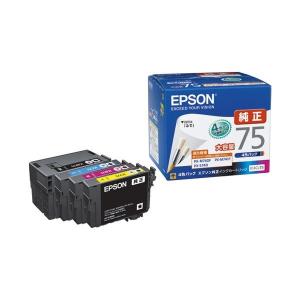 4988617165670 エプソン インクカートリッジ IC4CL75 4色パック EPSON 大容量4色パック｜edenki