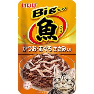 いなばペットフード TCR-33 いなば Bigマルウオ かつお・まぐろ ささみ入り 80g TCR33