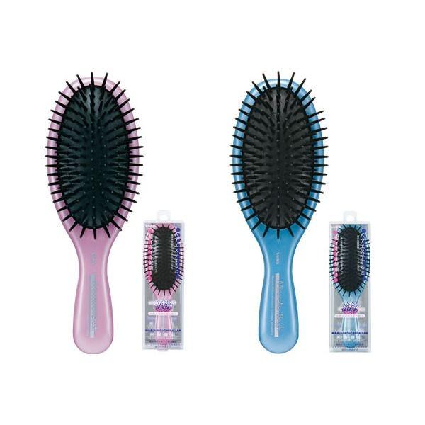 4977084716980 【36個入】 美・髪・専・科 ミネラルイオンブラシ ポリヘアブラシ ブル...