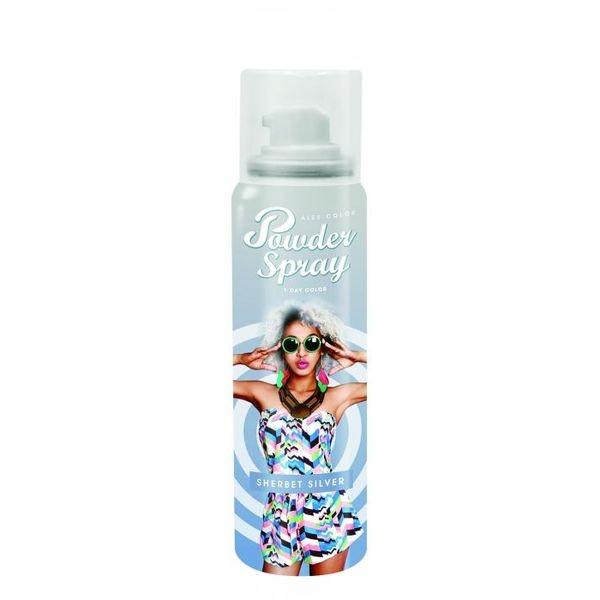 4989868012058 【12個入】カラーパウダースプレー シャーベットシルバー 60g【キャン...