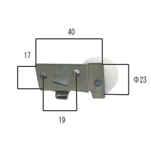 エス・エス興商 SA-3 純正網戸用取替戸車 ...の詳細画像1