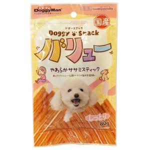 ドギーマン 4976555815962 ドギースナックバリュー やわらかササミスティック 80g