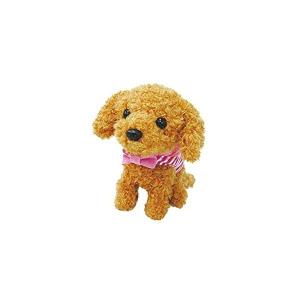 よびかけアクション愛犬モカちゃん 犬 ワンちゃん リアルペット 仔犬 トイプードル 動くぬいぐるみ 呼びかけ 可愛い 鳴き声 センサー Ron 415 プレミアムポニー 通販 Yahoo ショッピング