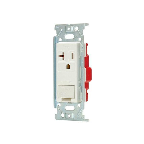 神保電器 JEC-BN-ITGE(PW) 15A．20A共用コンセント JECBNITGE(PW)