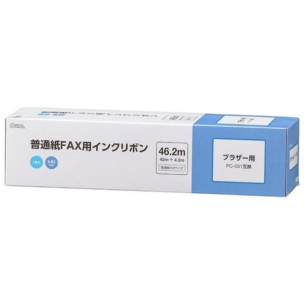 オーム電機 OAI-FBB46S ファクス用インクリボン S-B2タイプ OAIFBB46S 46....