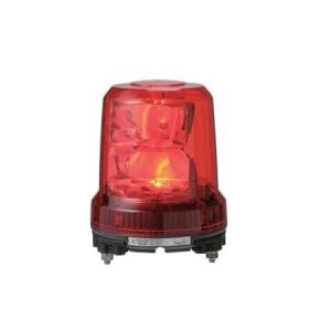 パトライト RLR-M2-R 赤 AC100V-AC240V 大型LED回転灯 耐振 φ162