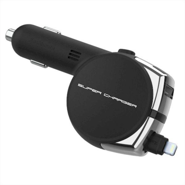 あさってつく対応 直送 代引不可・他メーカー同梱不可 カシムラ KL-80 DC充電器リール4．8A...