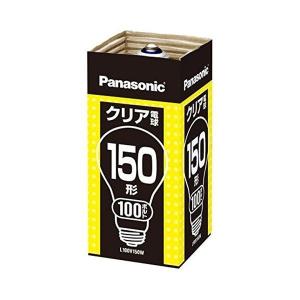 パナソニック電工 Panasonic L100V150W 150Wクリア電球 シリカ電球150W形クリア E26口金 口金E26
