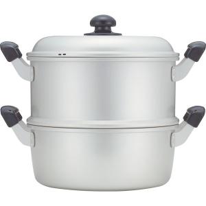 4977449121688 北陸アルミニウム ゆうげ紀行蒸し器セット24cm アルマイト AMSN402 ホクア HOKUA