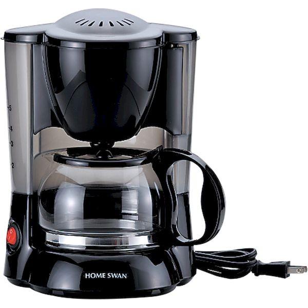 4981889011423 新津興器 ホームスワン コーヒーメーカー5カップSCM−05S黒 L40...